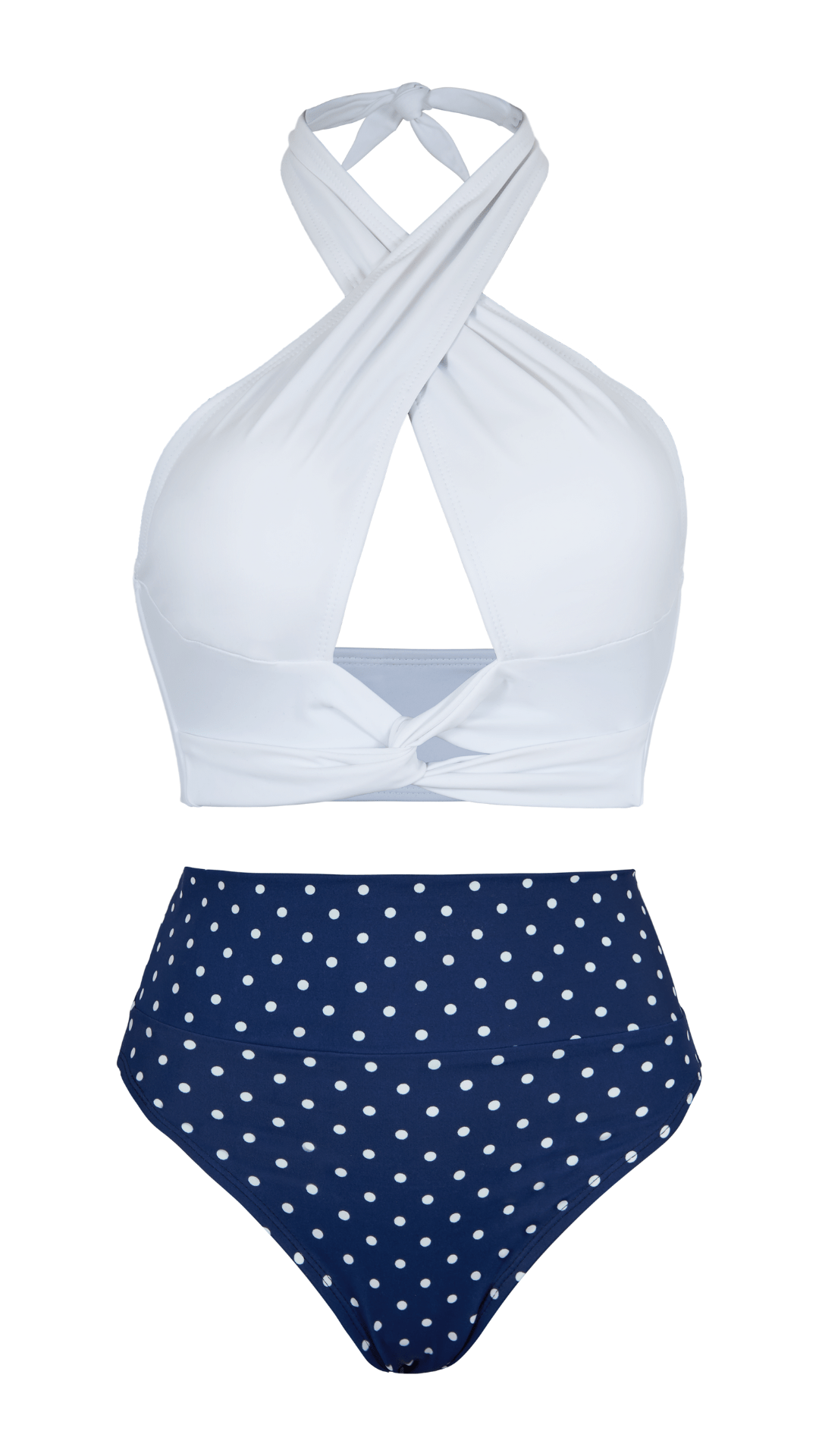 Ankara High Polka Dots – Agua y Arena Beachwear - Main Image