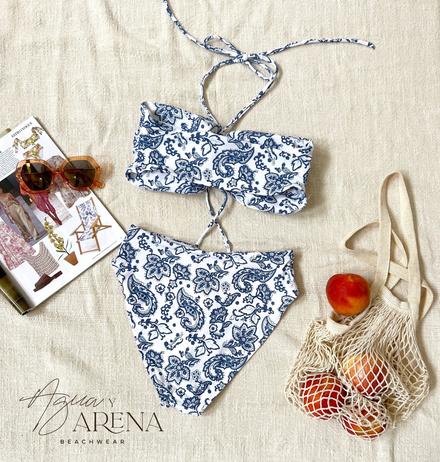 Casablanca Pasley Sky - Agua y Arena Beachwear