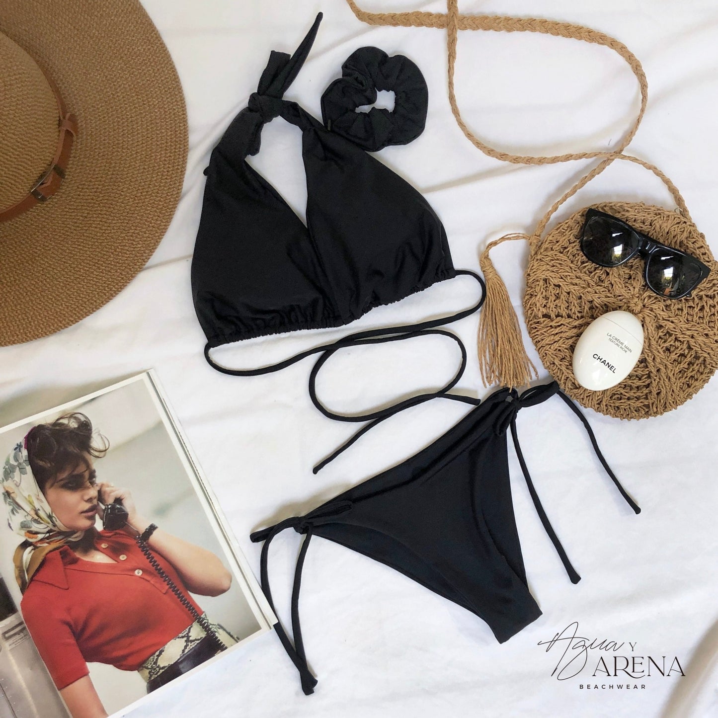 Paraíso Bikini Negro - Agua y Arena Beachwear