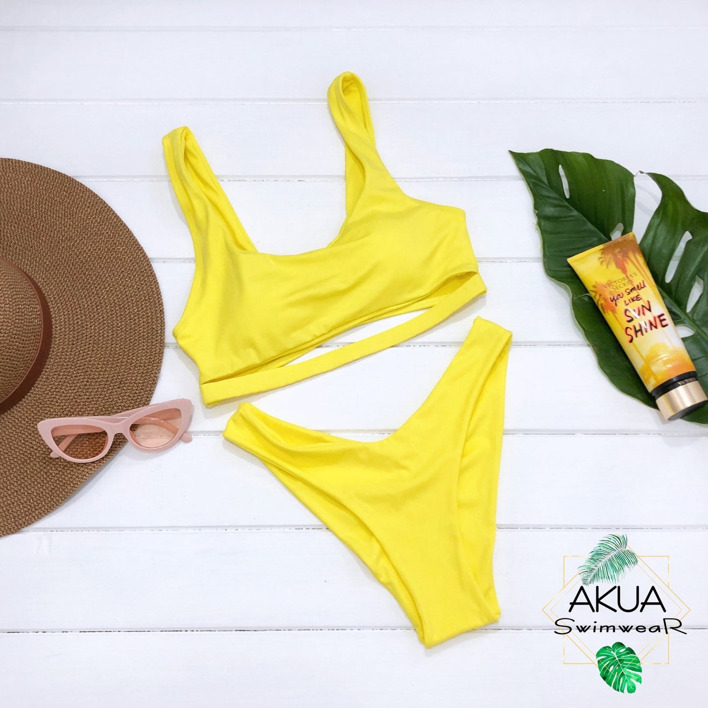 Sicilia Bikini Amarillo - Agua y Arena Beachwear