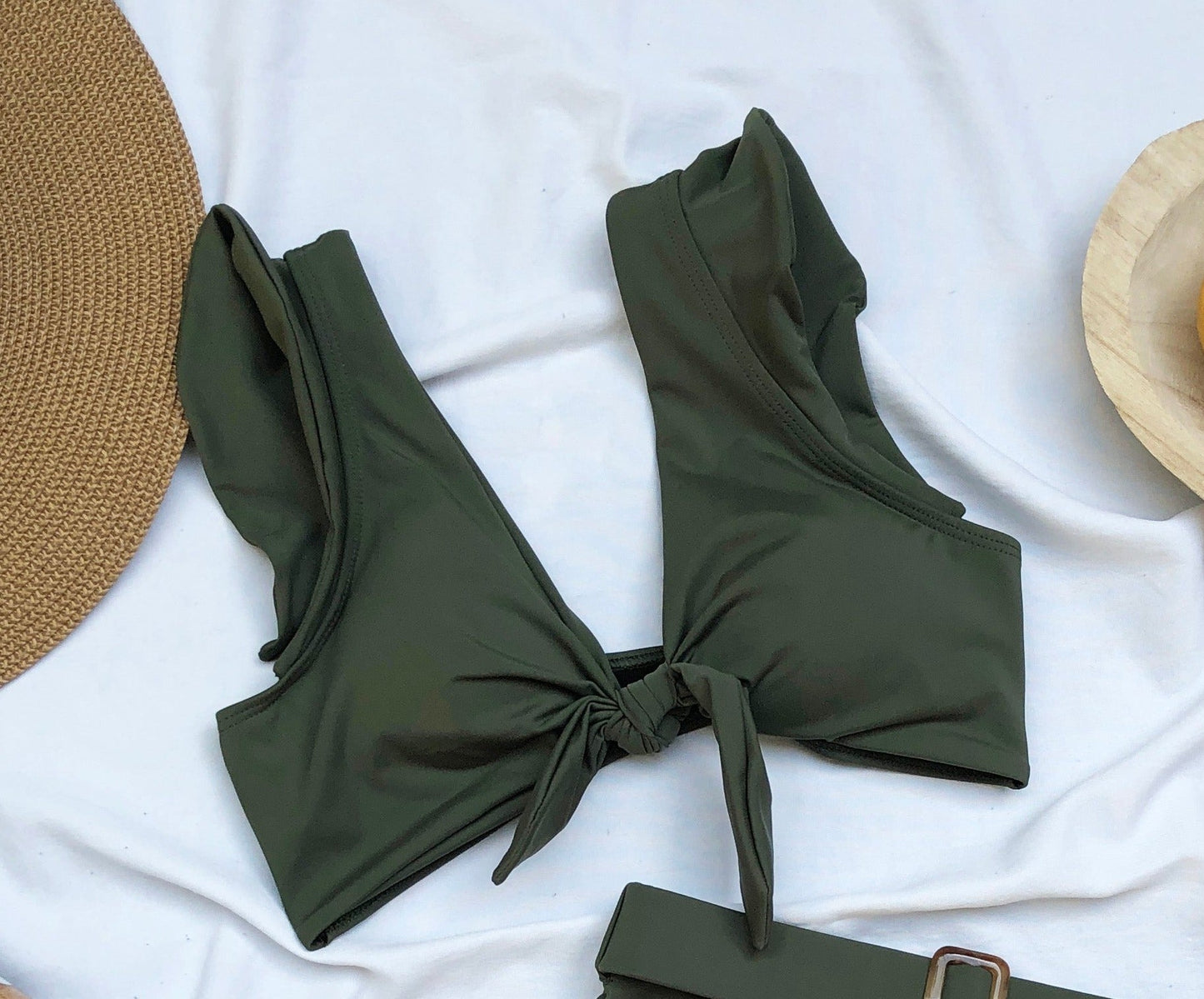 Top Formentera Militar - Agua y Arena Beachwear