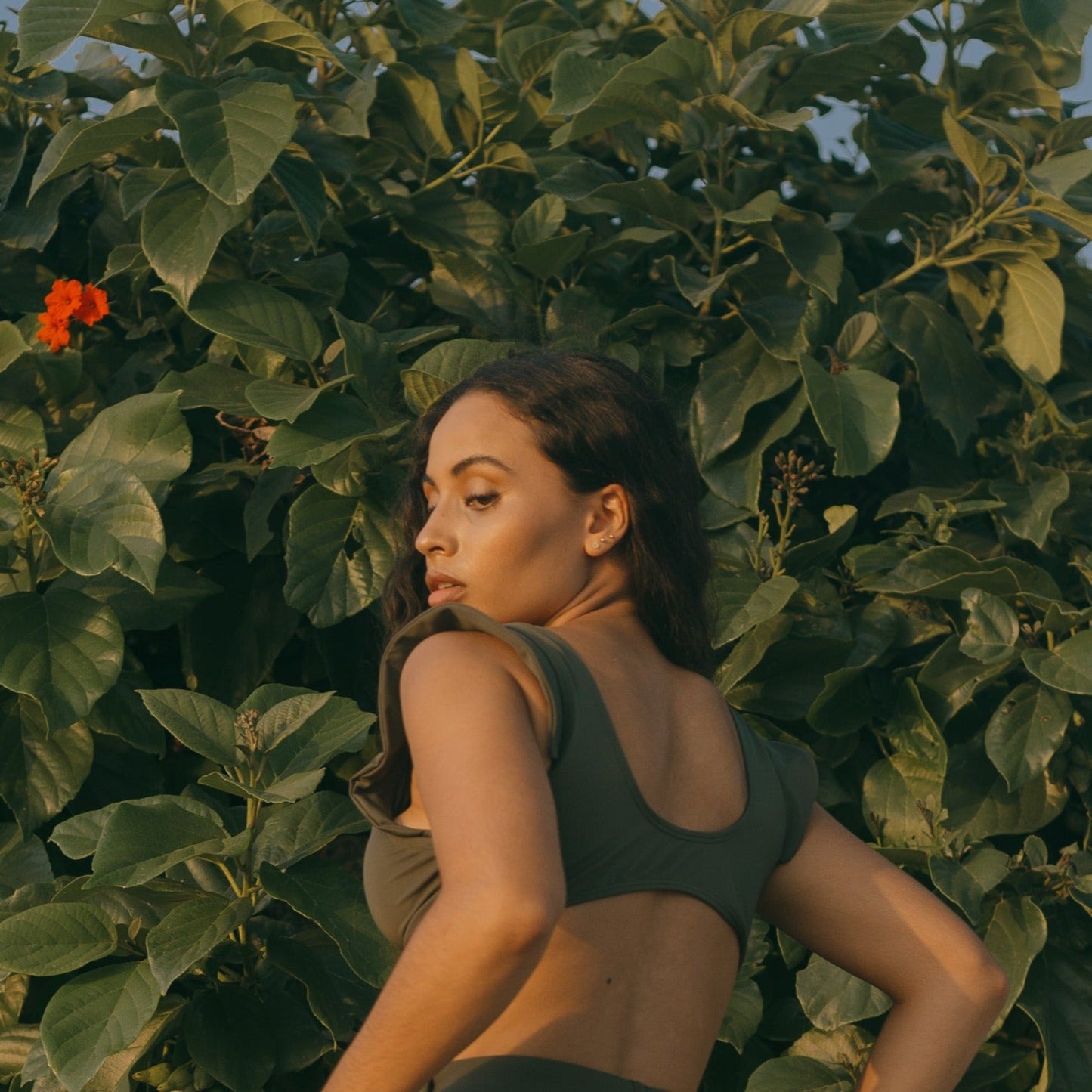 Top Formentera Militar - Agua y Arena Beachwear