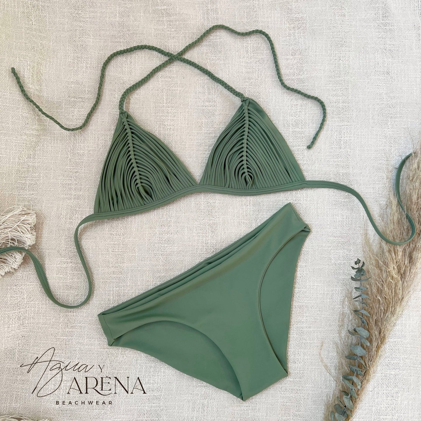 Xpu - Ha Bikini Mineral Green - Agua y Arena Beachwear