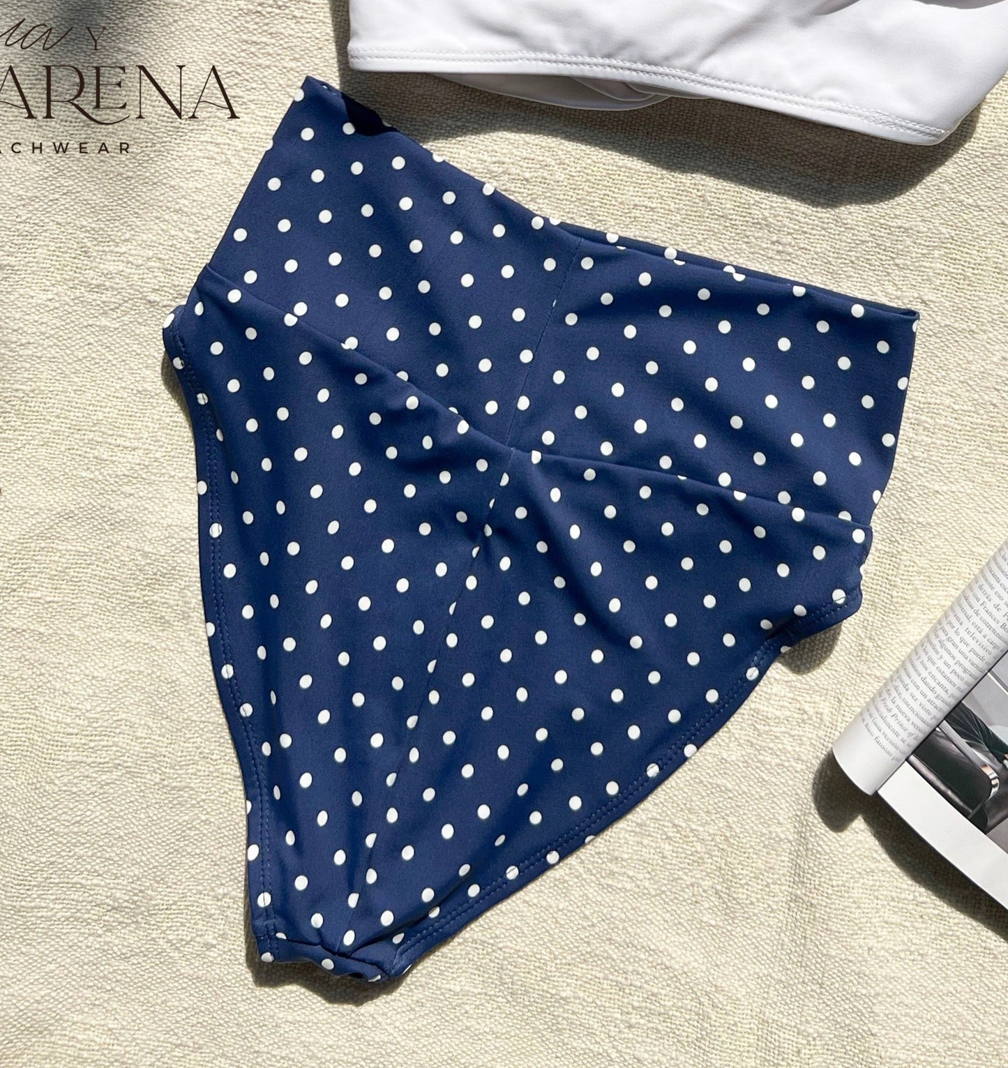 Bottom Ankara Polka Dots - Agua y Arena Beachwear