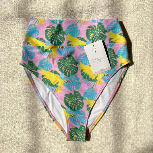 Bottom Ankara Rosa Guacamayas - Agua y Arena Beachwear