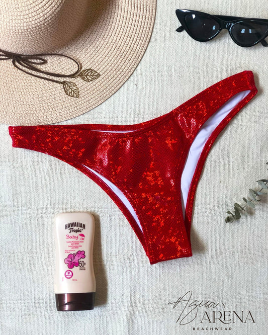 Bottom Holbox Red Snake - Agua y Arena Beachwear