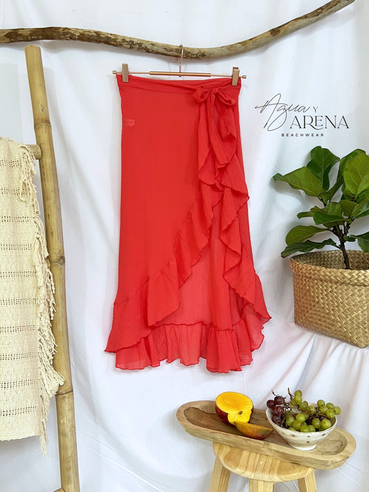 Punta Cana California Red - Agua y Arena Beachwear