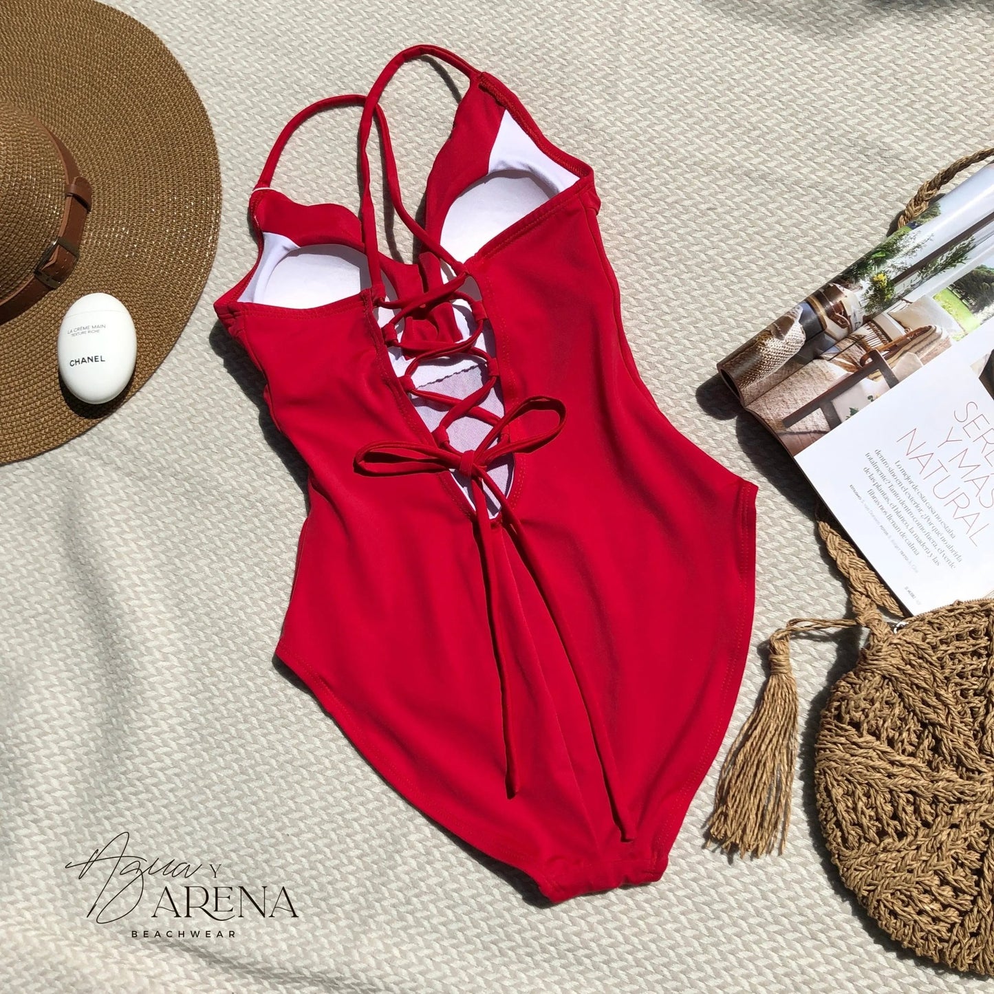 Varadero Fit Rojo - Agua y Arena Beachwear